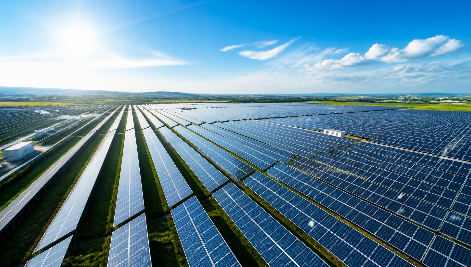 Usina solar da ENGE ENERGY